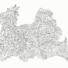 utrecht - plattegrond - vorm - provincie - letters - woorden
