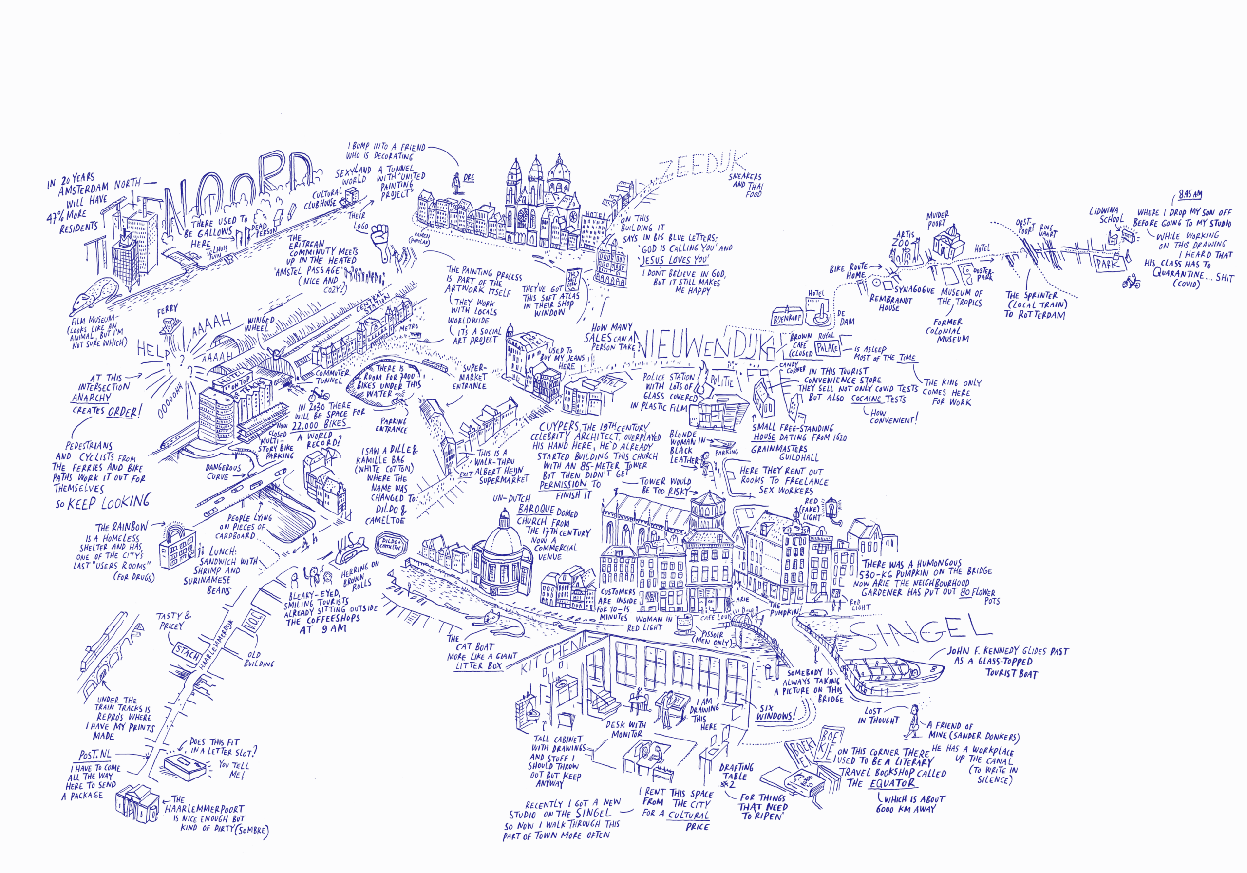 plattegrond Amsterdam